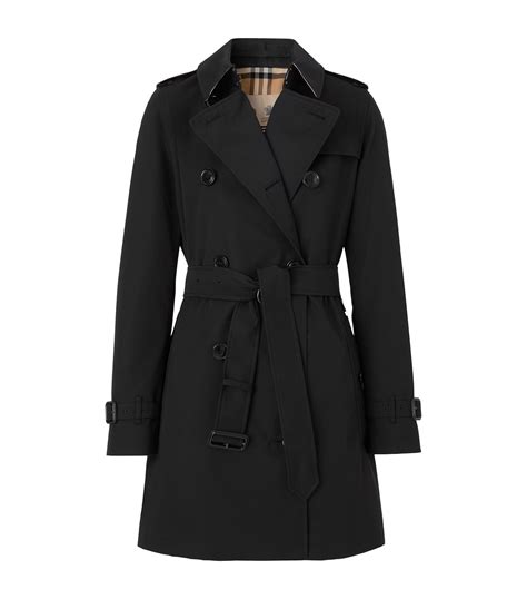 burberry kensington trench black.